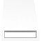 Ekena Millwork 5-in. W x 6-in. D x 6-in. H Geneva Architectural Grade PVC Knee Brace BRCP05X06X06GNV - alternate 2